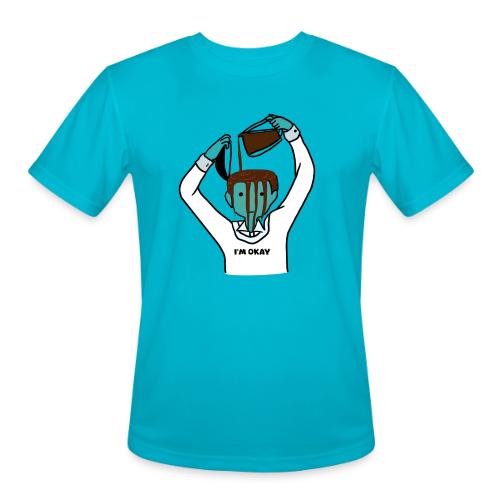 Coffee man - Men's Moisture Wicking Performance T-Shirt