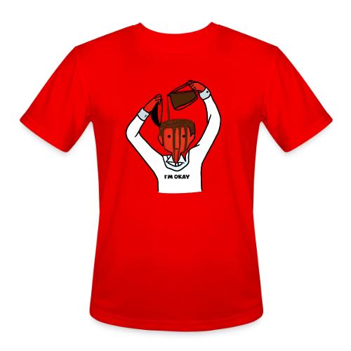 Coffee man - Men's Moisture Wicking Performance T-Shirt
