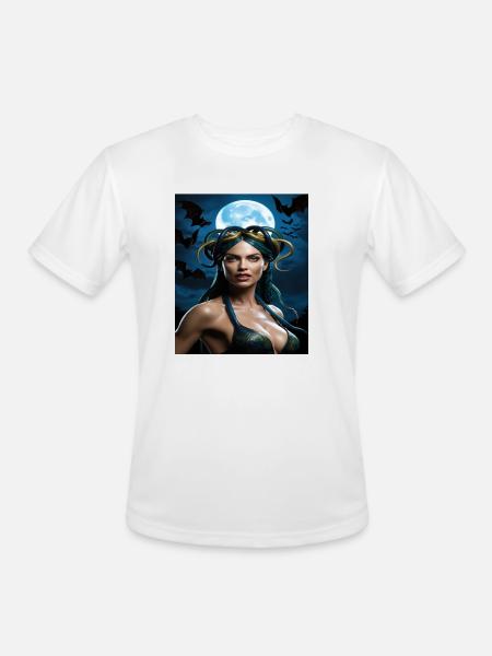 Snake City Woman t-shirt - Men's Moisture Wicking Performance T-Shirt - white