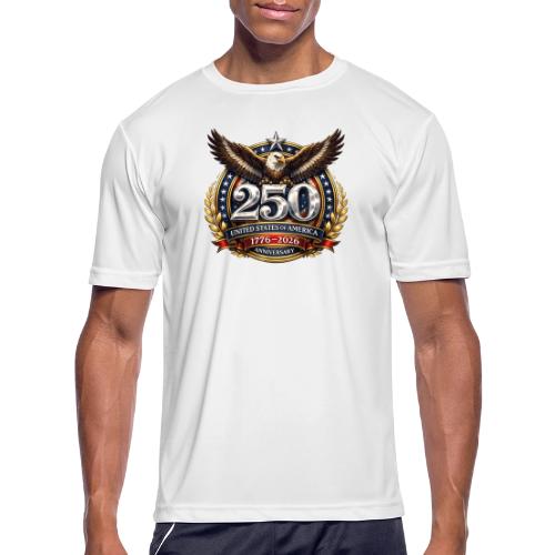 American Eagle USA 250th Anniversary 1776–2026 - Men's Moisture Wicking Performance T-Shirt