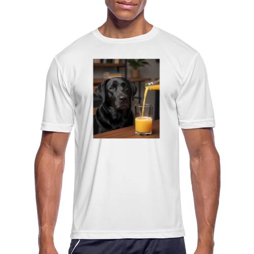 Golden Retriever Chill Juice Vibes - Men's Moisture Wicking Performance T-Shirt