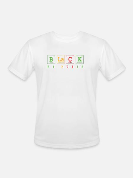 Black Nurse Registered Nurse - Men's Moisture Wicking Performance T-Shirt - white