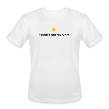 Solar Minimal Sunrise - Men's Moisture Wicking Performance T-Shirt - white - Front - Jackson (183cm)
