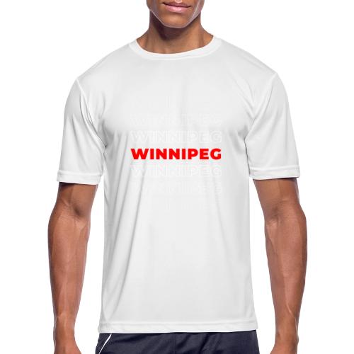 Winnipeg Waves - Men's Moisture Wicking Performance T-Shirt
