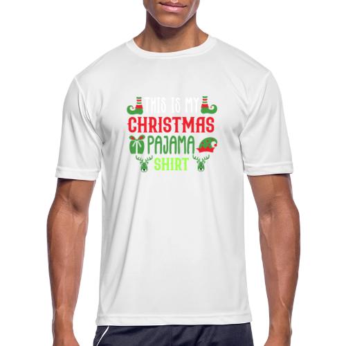 This Is My Hallmarks Movie Watching Men gifts tee - Men's Moisture Wicking Performance T-Shirt
