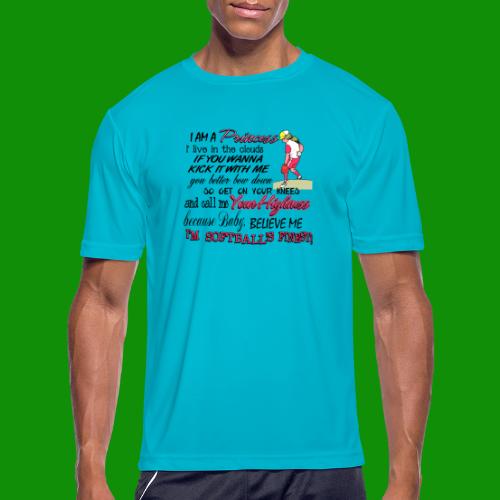 Softballs Finest - Men's Moisture Wicking Performance T-Shirt
