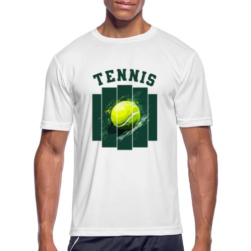 Tennis Motion - Men's Moisture Wicking Performance T-Shirt