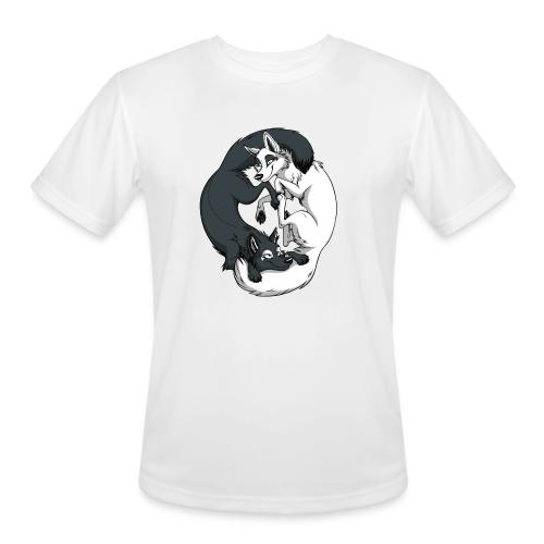 Yin Yang Foxes - Men's Moisture Wicking Performance T-Shirt