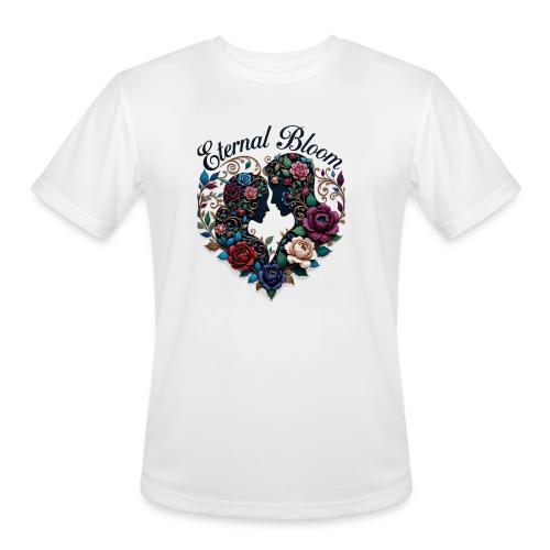Eternal Bloom Embrace T-Shirt - Men's Moisture Wicking Performance T-Shirt