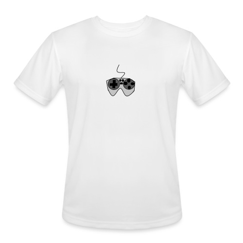 Video Game Controller Logo - Men's Moisture Wicking Performance T-Shirt