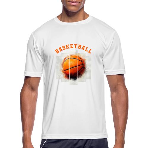 Basketball Element - Men's Moisture Wicking Performance T-Shirt