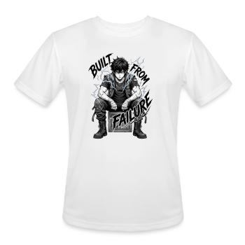Electric Outlaw Warrior - Men's Moisture Wicking Performance T-Shirt - white - Front - Jackson (183cm)