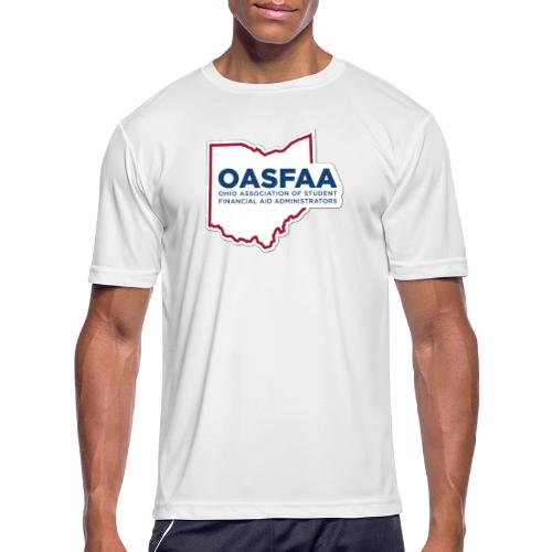 OASFAA Logo Color Cutout - Men's Moisture Wicking Performance T-Shirt