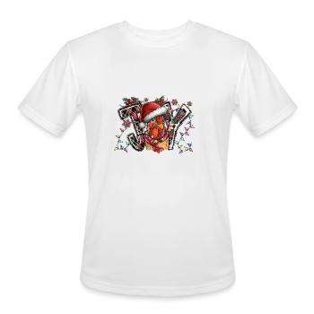 Joy - Men's Moisture Wicking Performance T-Shirt - white - Front - Jackson (183cm)