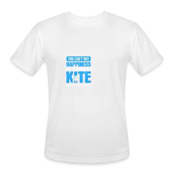 Can Buy Kite Contestant Gift - Men's Moisture Wicking Performance T-Shirt - white - Front - Jackson (183cm)