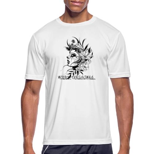 Merry christmas night party - Men's Moisture Wicking Performance T-Shirt