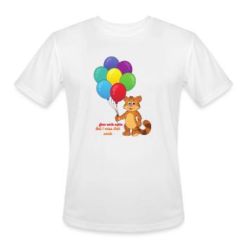 surprise bestie - Men's Moisture Wicking Performance T-Shirt - white - Front - Jackson (183cm)