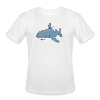trans pride - Men's Moisture Wicking Performance T-Shirt - white - Front - Jackson (183cm)