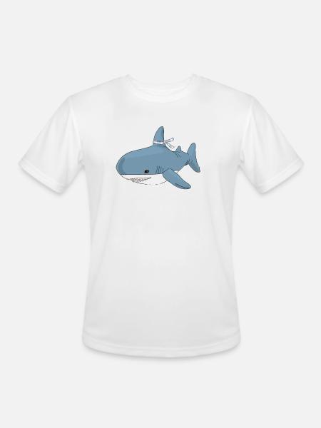 trans pride - Men's Moisture Wicking Performance T-Shirt - white