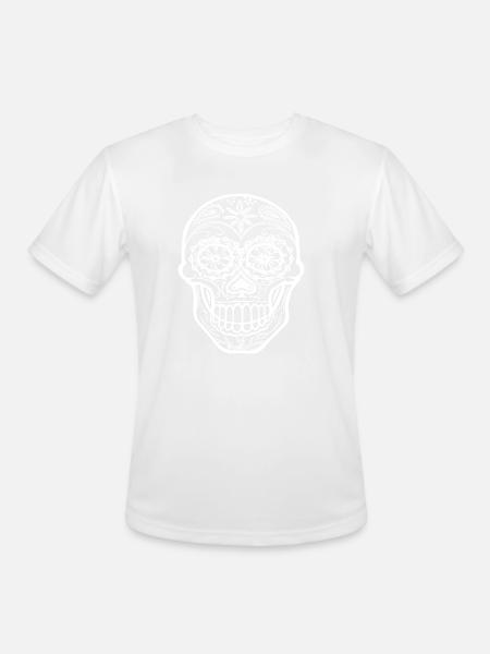 Mexican Mask - Men's Moisture Wicking Performance T-Shirt - white