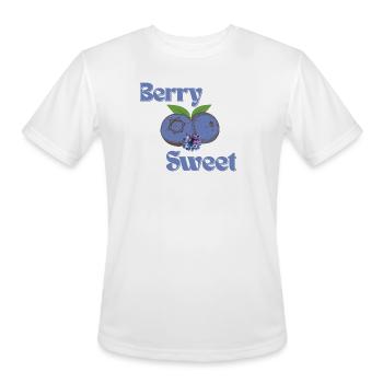 Berry sweet  - Men's Moisture Wicking Performance T-Shirt - white - Front - Jackson (183cm)