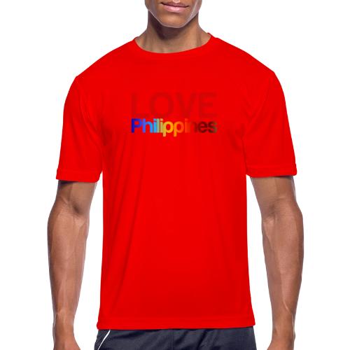 Love Philippines - Men's Moisture Wicking Performance T-Shirt