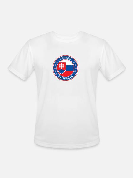 Bordeaux France - Men's Moisture Wicking Performance T-Shirt - white