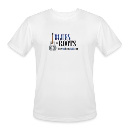 Blues & Roots Radio Logo - Men's Moisture Wicking Performance T-Shirt