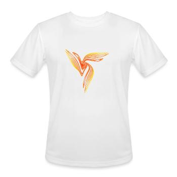 Bird of Paradise Cockatoo Icarus Chaos 3206aut - Men's Moisture Wicking Performance T-Shirt - white - Front - Jackson (183cm)