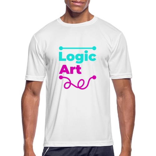 Art vs Logic - Men's Moisture Wicking Performance T-Shirt