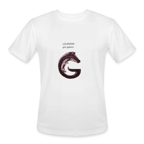 Louisiana gator - Men's Moisture Wicking Performance T-Shirt