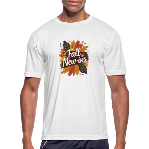 Fall New-Ins Autumn Leaves Acorn Seasonal Outfit - Men's Moisture Wicking Performance T-Shirt