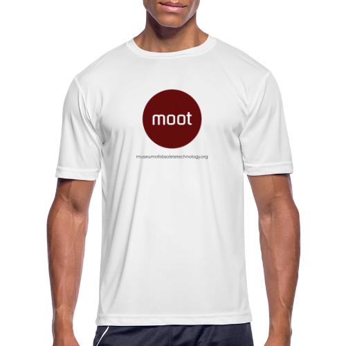 Mootball Logo - Men's Moisture Wicking Performance T-Shirt