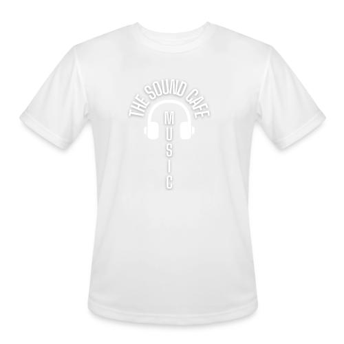 The Sound Cafe With Logo - Men's Moisture Wicking Performance T-Shirt