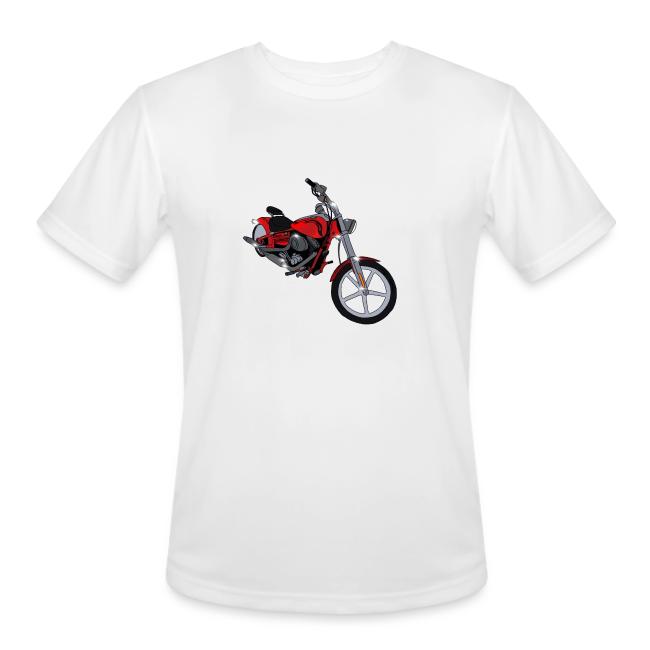 Motorcycle red