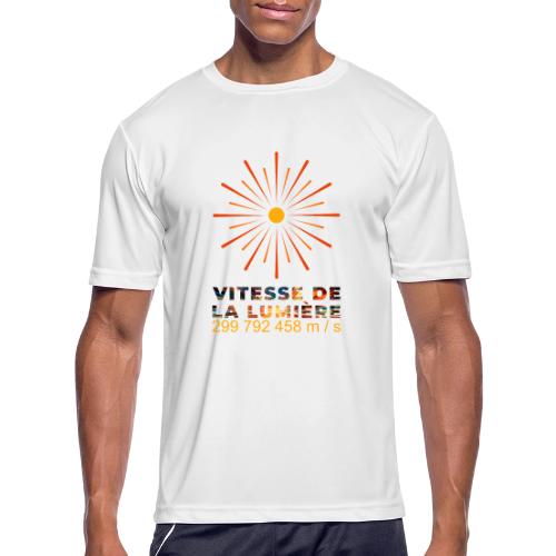 Speed of light - Men's Moisture Wicking Performance T-Shirt