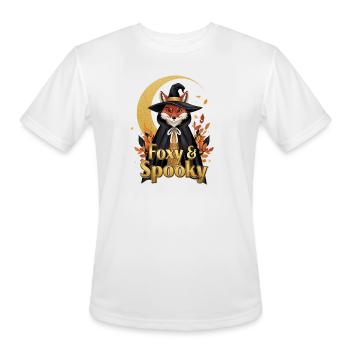 Foxy & Spooky - Men's Moisture Wicking Performance T-Shirt - white - Front - Jackson (183cm)