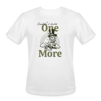 One_more_couldnt_hurt - Men's Moisture Wicking Performance T-Shirt - white - Front - Jackson (183cm)