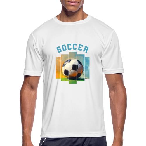 Soccer Ball Vibes - Men's Moisture Wicking Performance T-Shirt