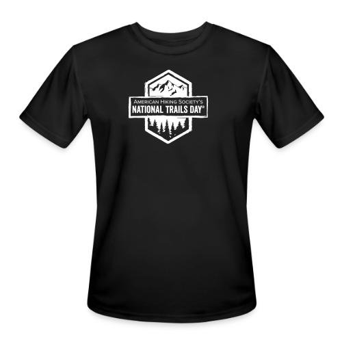 National Trails Day®: Mountain and Forest Hex - Men's Moisture Wicking Performance T-Shirt