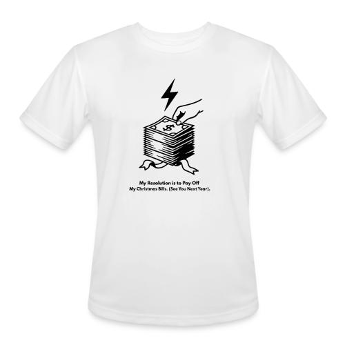 Christmas Bills T-Shirt - Men's Moisture Wicking Performance T-Shirt