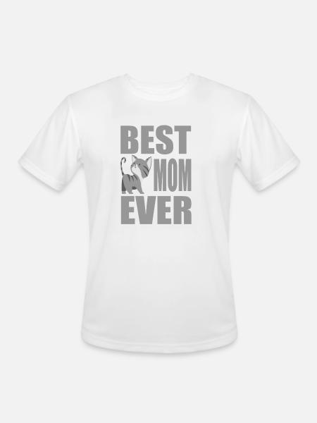cat lovers - Men's Moisture Wicking Performance T-Shirt - white