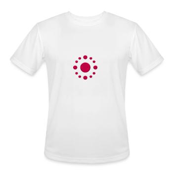 Mono Sorts small b - Men's Moisture Wicking Performance T-Shirt - white - Front - Jackson (183cm)