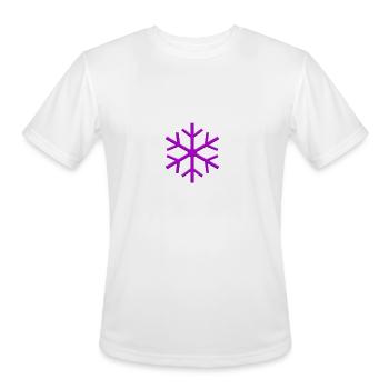 Mono Sorts small d - Men's Moisture Wicking Performance T-Shirt - white - Front - Jackson (183cm)