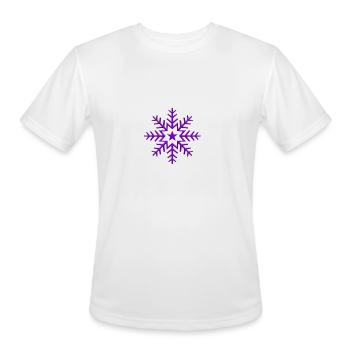 Mono Sorts small f - Men's Moisture Wicking Performance T-Shirt - white - Front - Jackson (183cm)