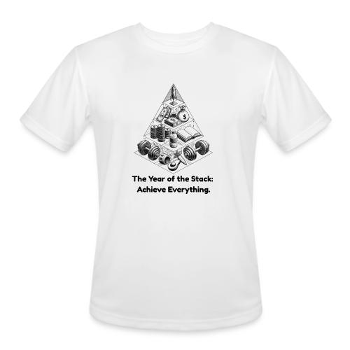 The Resolution Pyramid T-Shirt, Mug, & Leggings - Men's Moisture Wicking Performance T-Shirt