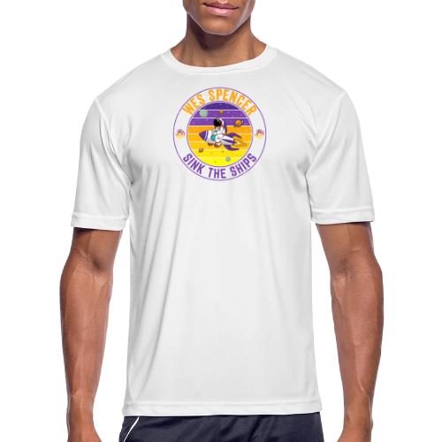 Sink the Ships | Wes Spencer Crypto - Men's Moisture Wicking Performance T-Shirt