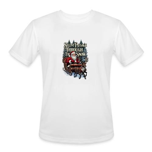 Nostalgic Santa T-Shirt - Men's Moisture Wicking Performance T-Shirt