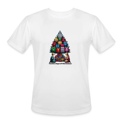 Twelve Days of Gifts T-Shirt - Men's Moisture Wicking Performance T-Shirt