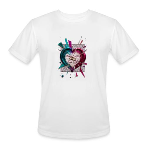 Sealed with a Kiss-Off T-Shirt - Men's Moisture Wicking Performance T-Shirt